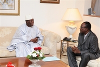 Audiences du chef de l`Etat: Alassane Ouattara a reçu un émissaire de son homologue du Niger